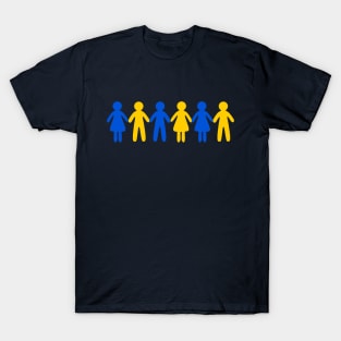 Solidarity with Ukrainian People T-Shirt